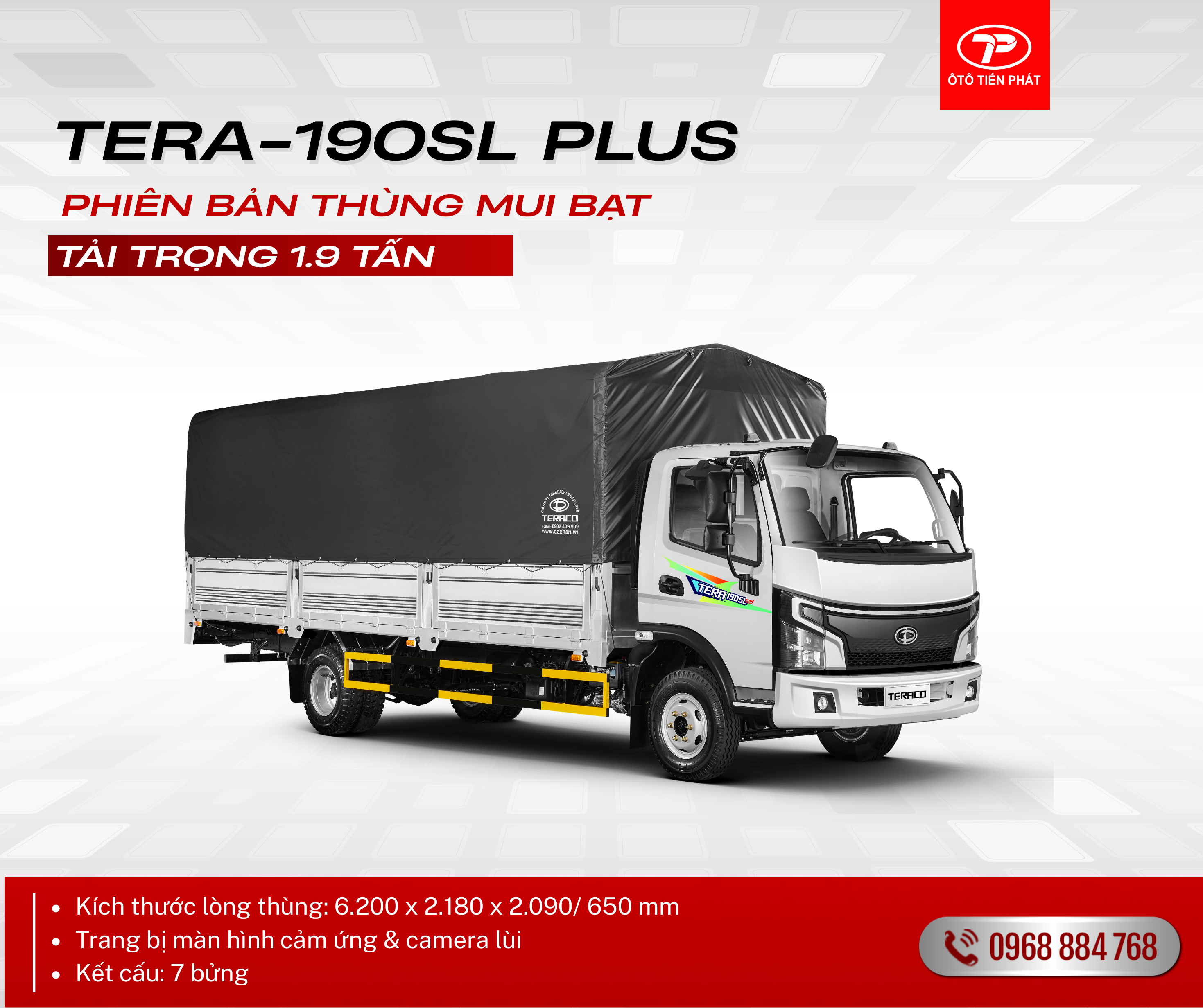 TERA 190SL PLUS – Bước Tiến Mới Trong Phân Khúc Xe Tải Thùng Dài Tại Việt Nam