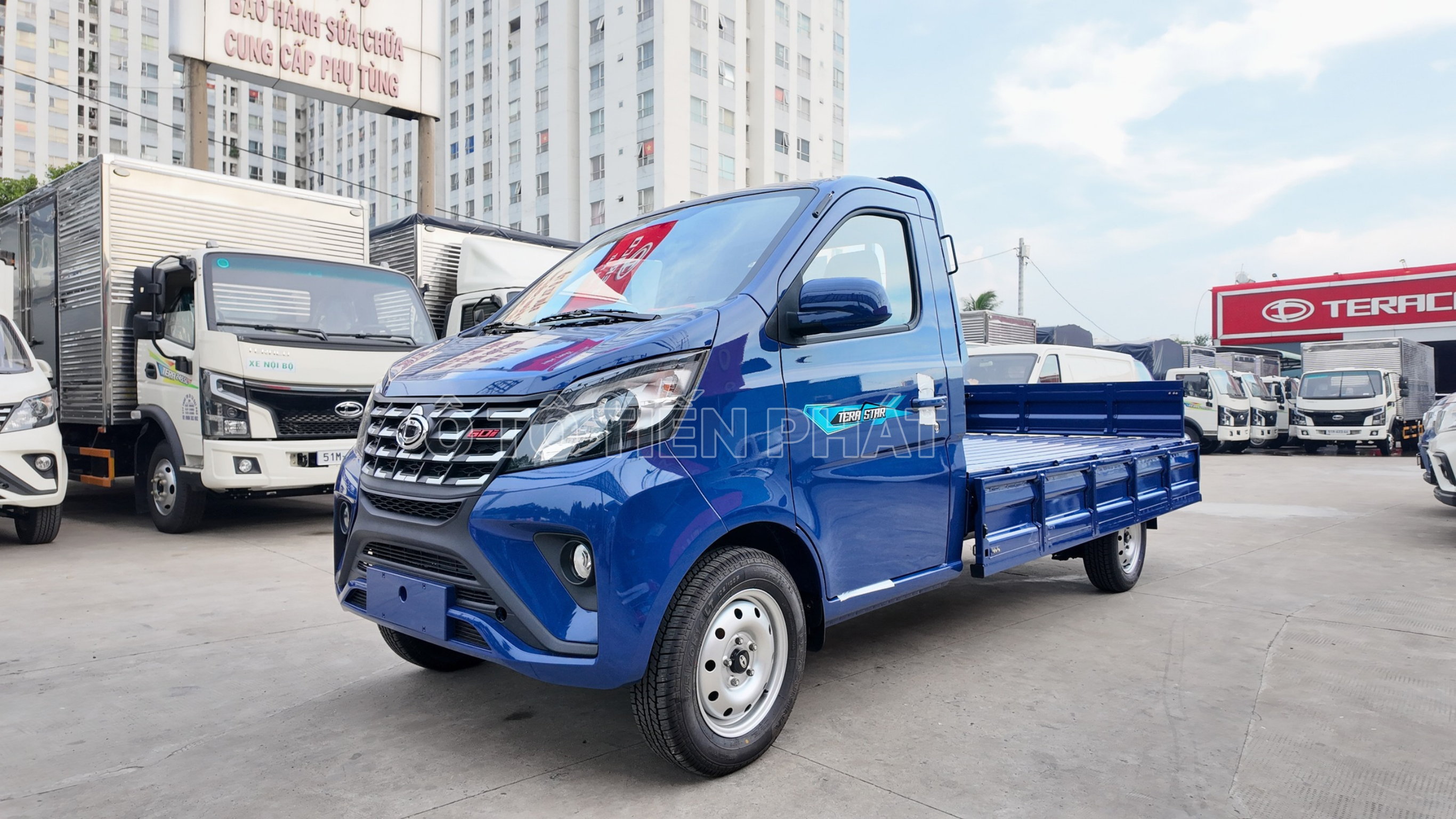 XE TẢI TERA STAR THÙNG LỬNG: GIẢI PHÁP VẬN CHUYỂN HÀNG CỒNG KỀNH NỘI ĐÔ