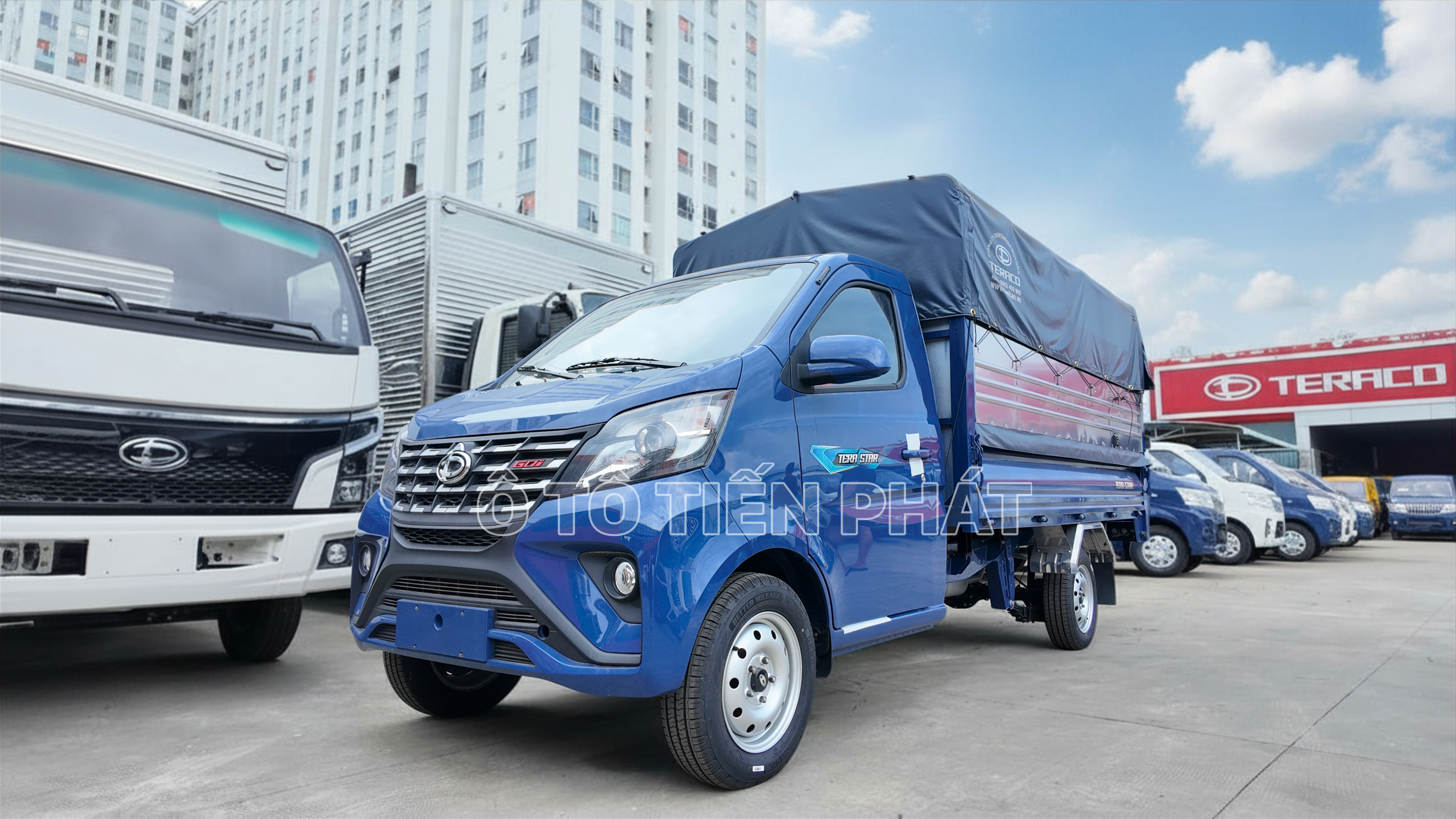 XE TẢI TERA STAR THÙNG MUI BẠT: GIẢI PHÁP CHUYÊN CHỞ NÔNG SẢN, RAU CỦ QUẢ TƯƠI SỐNG TỐI ƯU DÒNG TIỀN NỘI ĐÔ