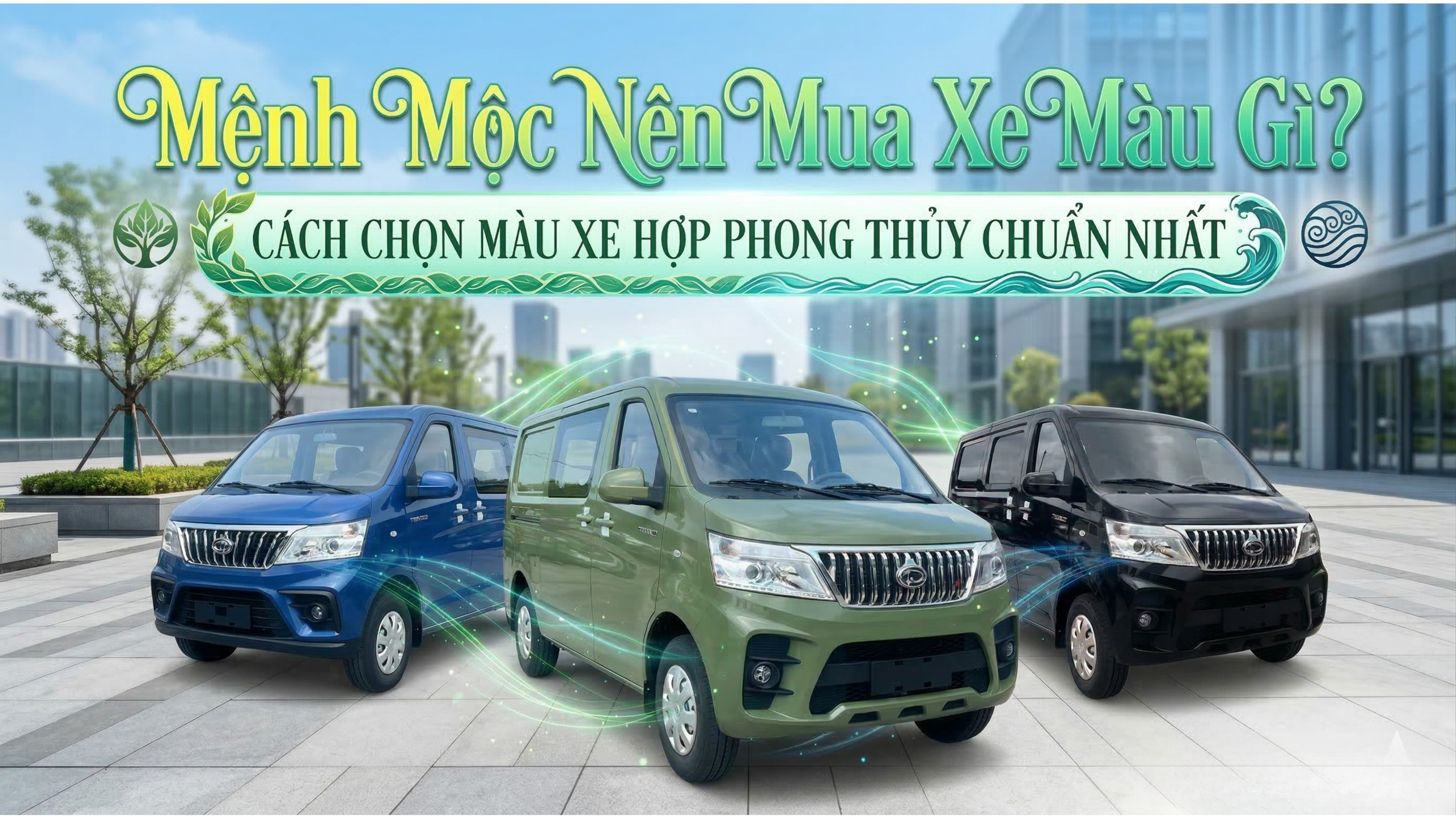 Mệnh Mộc Nên Mua Xe Màu Gì? Cách Chọn Màu Xe Hợp Phong Thủy Chuẩn Nhất
