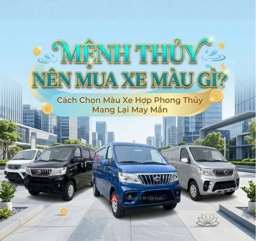 Mệnh Thủy Nên Mua Xe Màu Gì? Cách Chọn Màu Xe Hợp Phong Thủy Mang Lại May Mắn