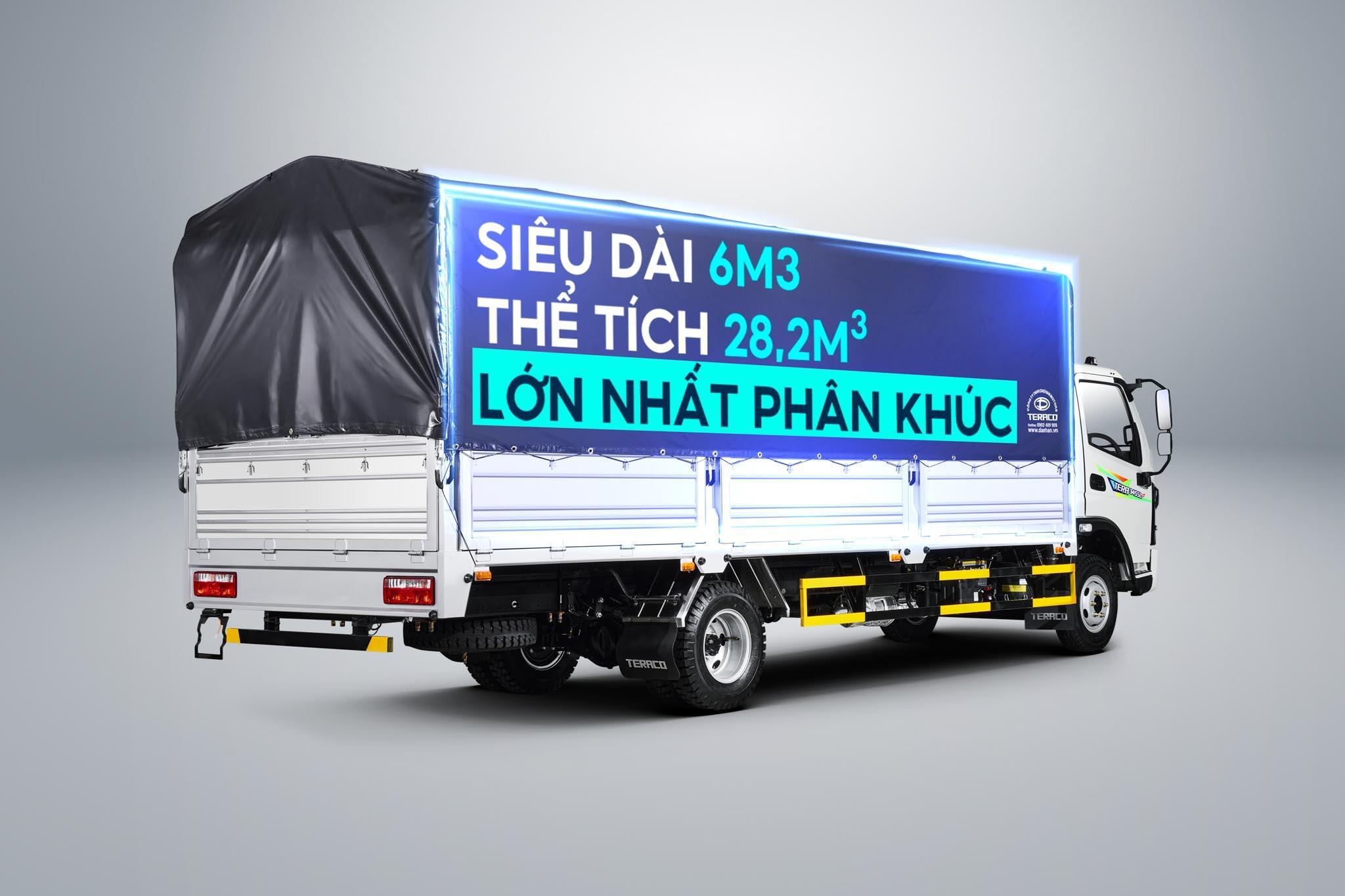 Thùng hàng lớn nhất phân khúc