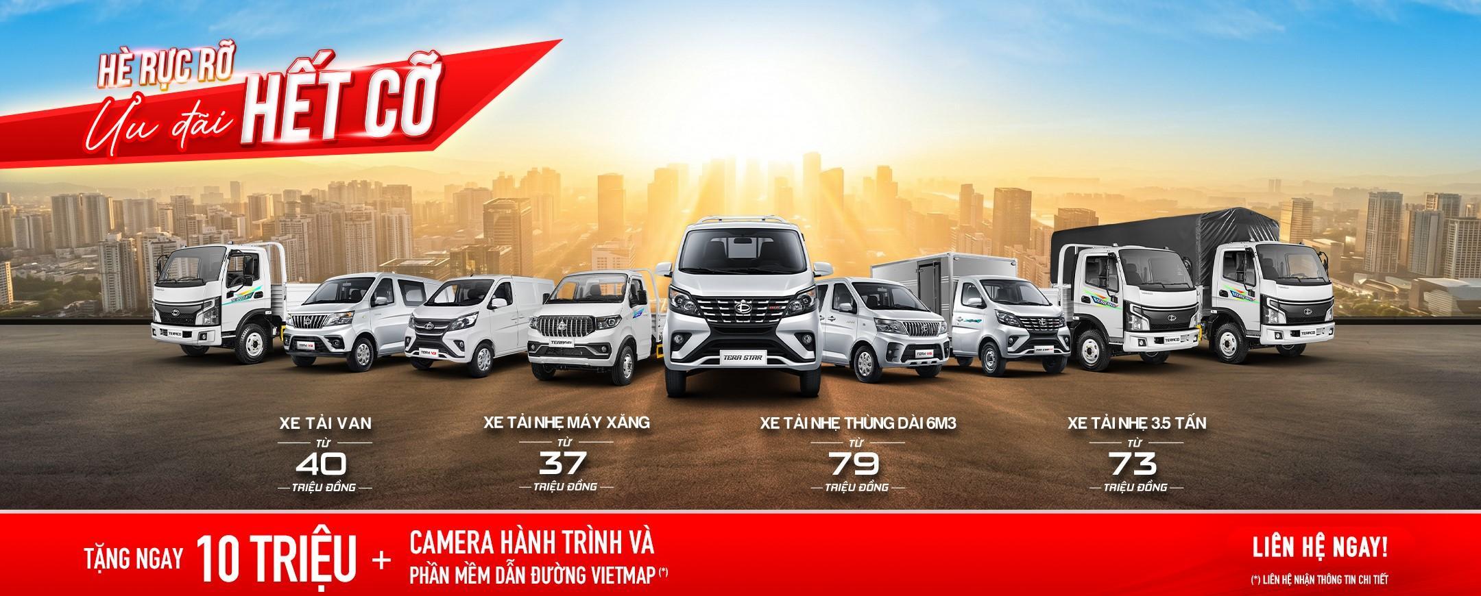 Xe tải 3 tấn - 5 tấn