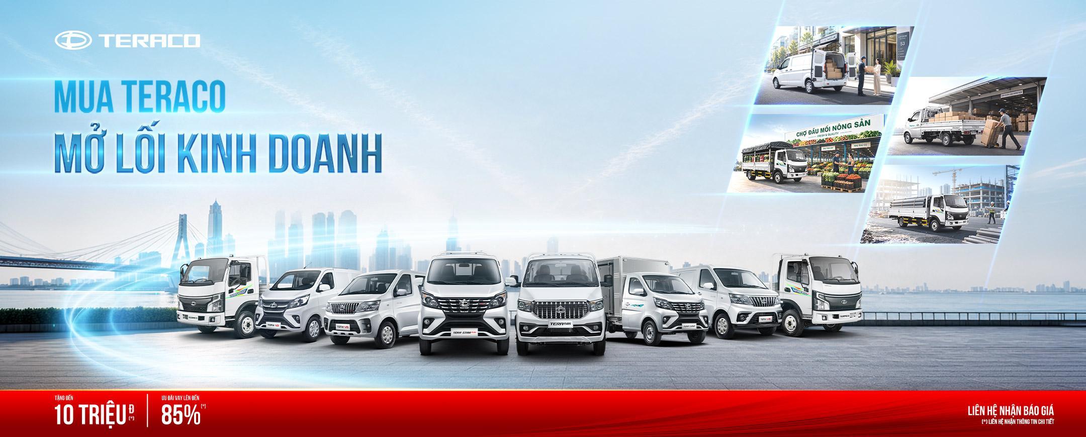 Xe tải nhẹ thùng dài 6m3